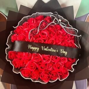 Valentine's Day Red Rose Bouquet